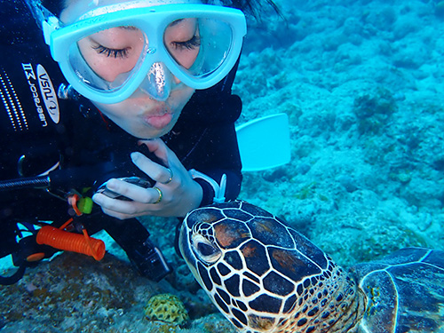 体験ダイビングの魅力1